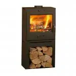 HEDE 5D krbová kamna černá