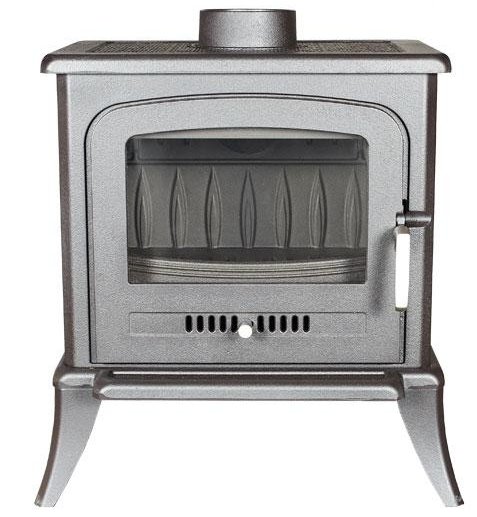 KRATKI KOZA K7  černá litinová krbová kamna