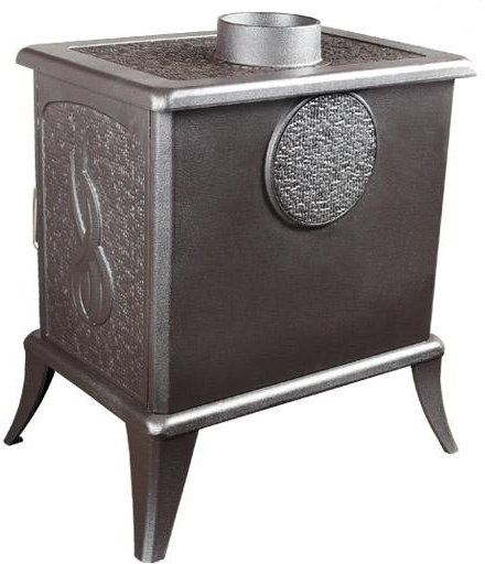 KRATKI KOZA K7  černá litinová krbová kamna