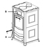 NORDICA ROSSELLA PLUS krbová kamna mastek