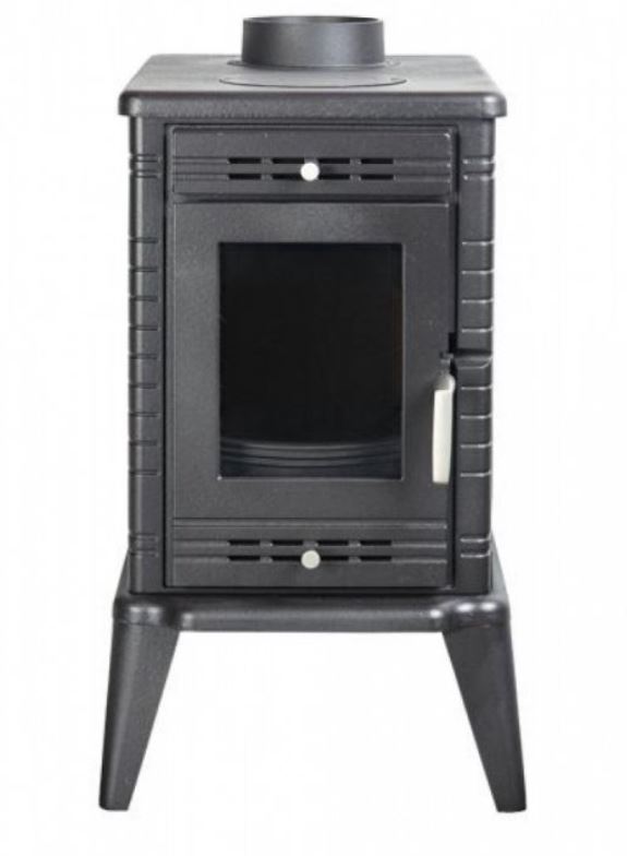 KRATKI KOZA K10 černá litinová krbová kamna