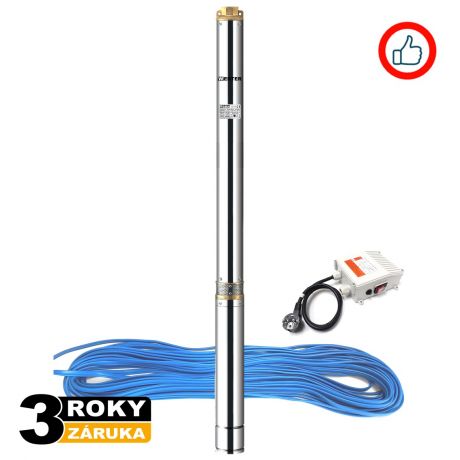 Werter DEEP 3-1.8-14 - kabel 30 m Ponorné 4" čerpadlo do vrtu