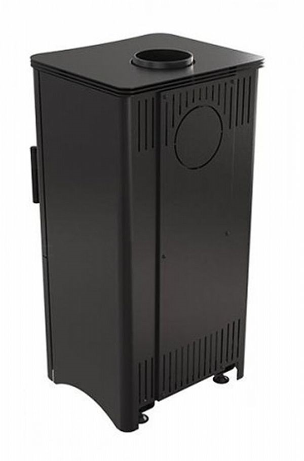 KRATKI KOZA K5 S W ocel, zásobník černá krbová kamna