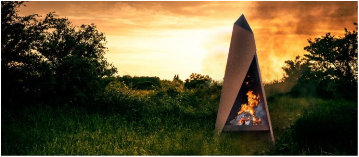 HETA Venkovní krb Tipi S