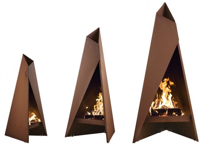 HETA Venkovní krb Tipi L