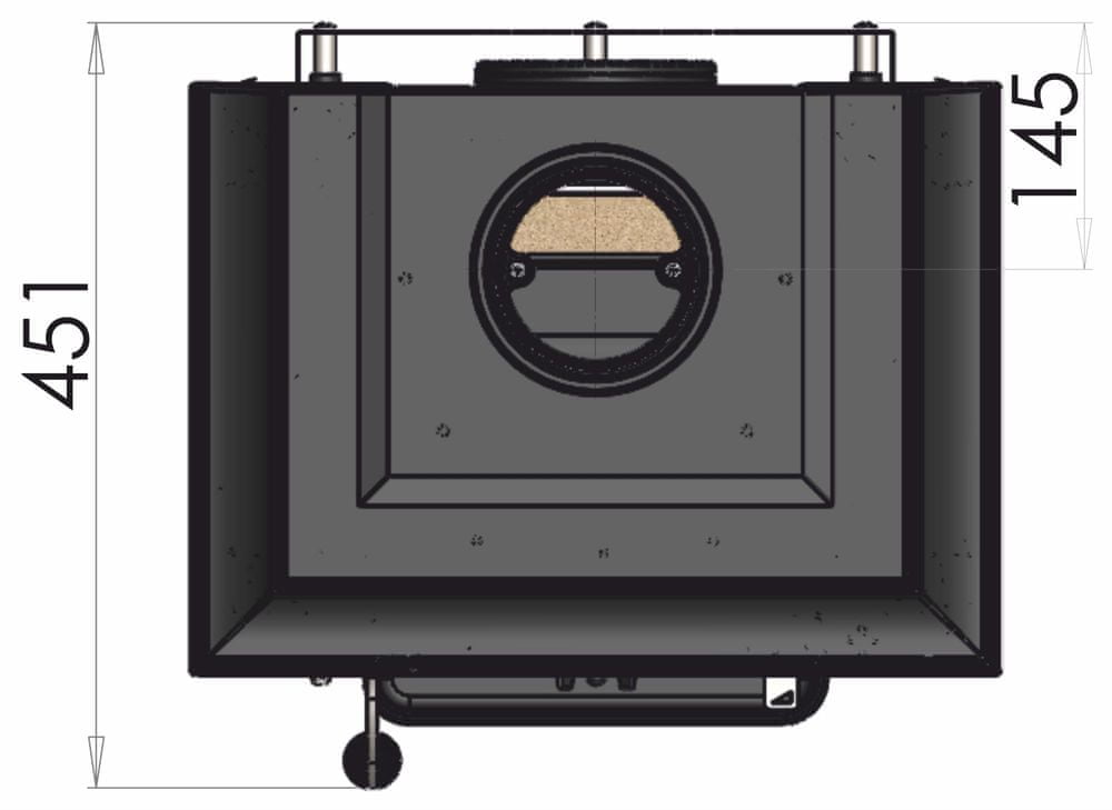 GUČA ARINA 1110 litinová krbová kamna