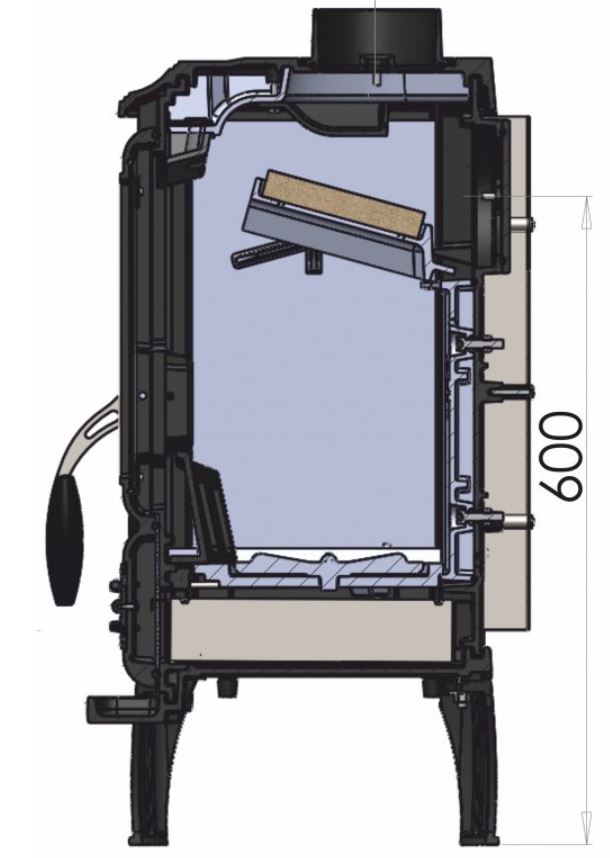 GUČA ARINA 1120 litinová krbová kamna