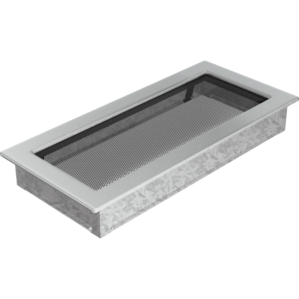 KRATKI krbová mřížka 17x37 nerez