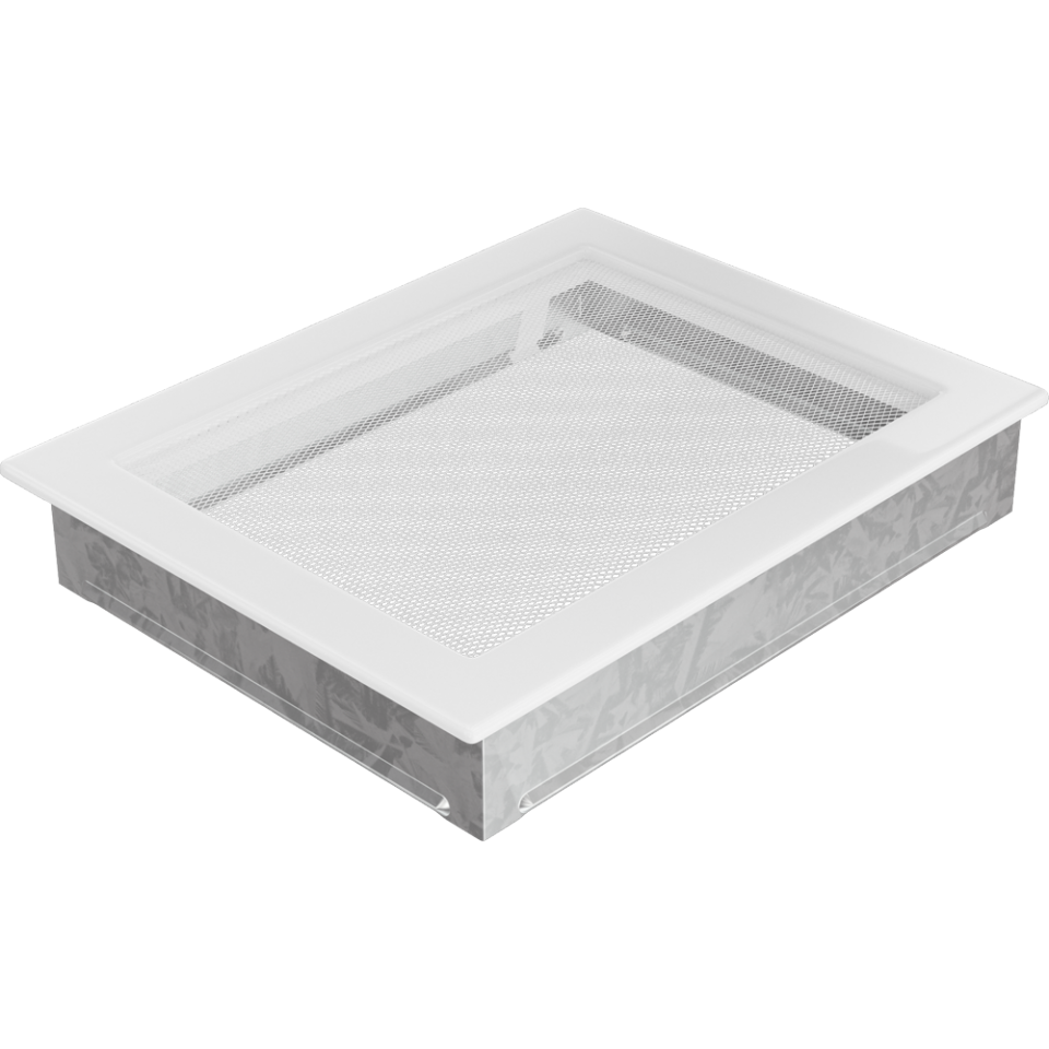 Kratki krbová mřížka 22x30 bílá