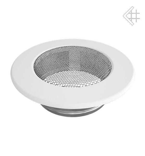 KRATKI ventilační mřížka kulatá ∅100mm bílá