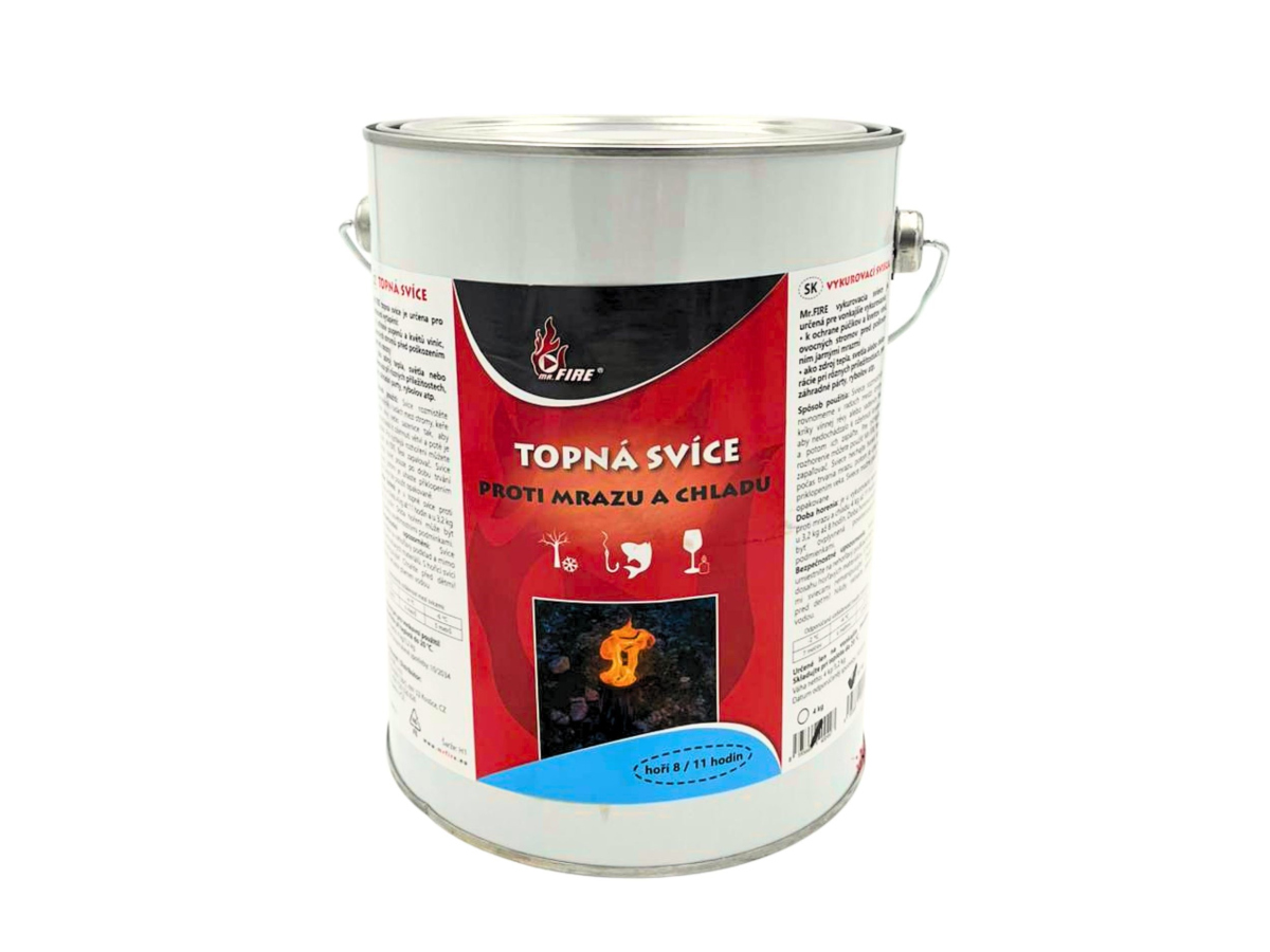MR.FIRE topná svíce proti mrazu 3,2 kg