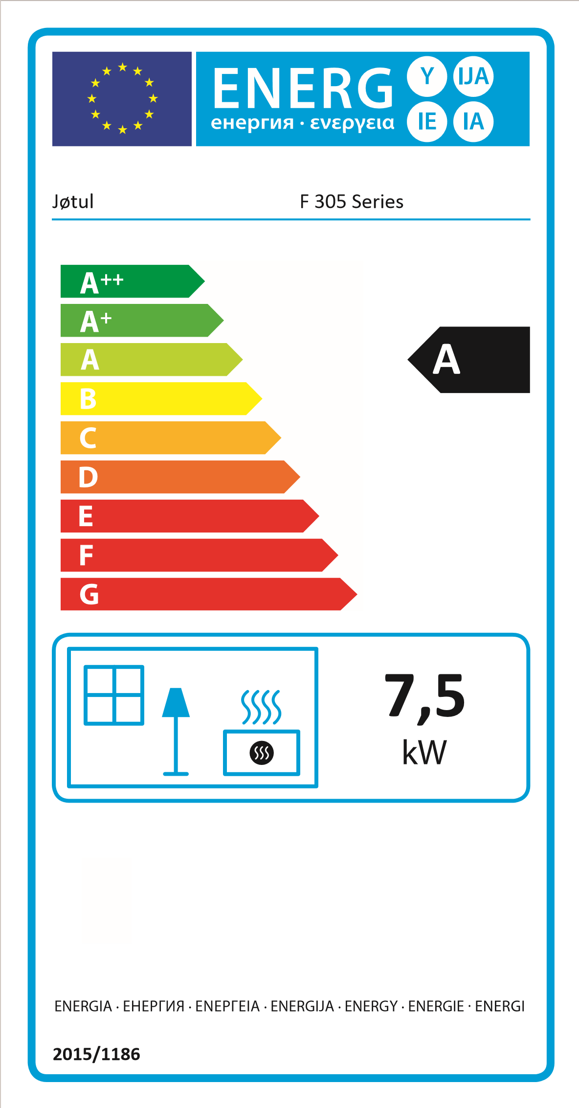 Jotul F305 CB R B kamna černý lak, topeniště s litinovým podstavcem
