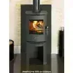 HEDE 3D air krbová kamna černá