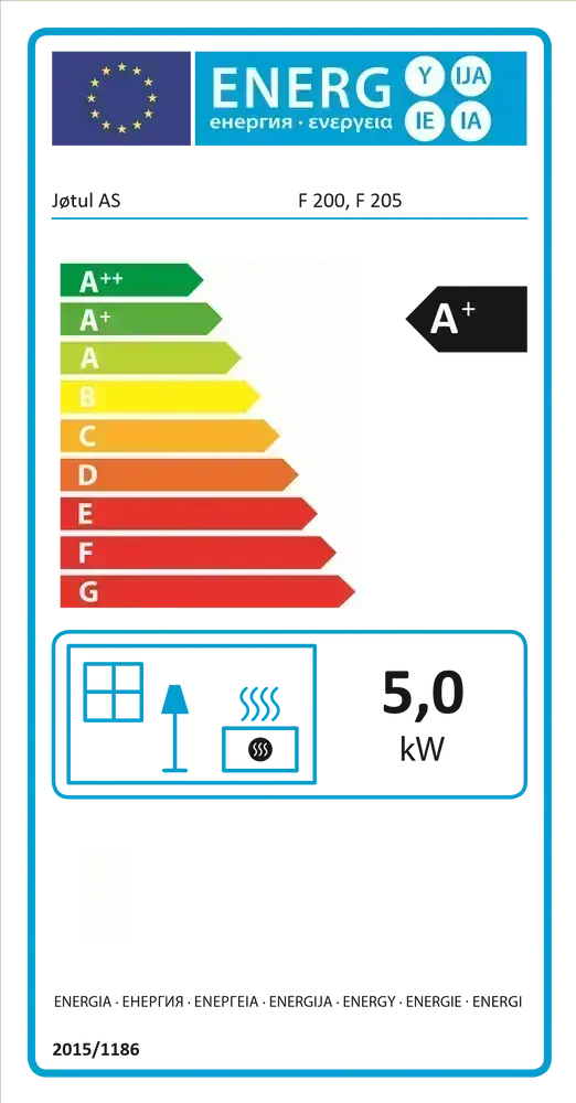 Jotul F200 ECO černý lak