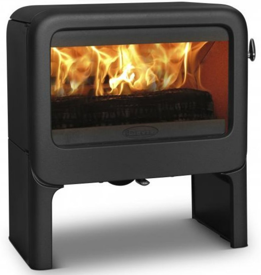 DOVRE ROCK 500 TB krbová kamna černá