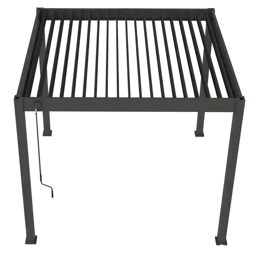 BIOKLIMATICKÁ PERGOLA INTRO PLUS 4X3 M, HLINÍK - VOLNĚ STOJÍCÍ