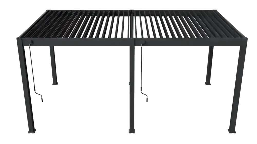 BIOKLIMATICKÁ PERGOLA INTRO NEO 5,3X3 M, HLINÍK A OCEL - VOLNĚ STOJÍCÍ