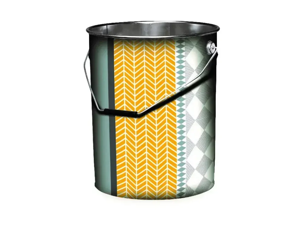 Mr.FIRE nádoba kovová na dřevo i pelety 26l