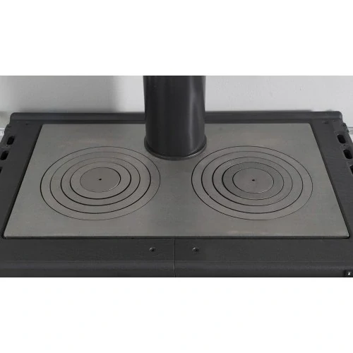 NORDICA MILLY sporák na tuhá paliva s troubou pravý, bílý