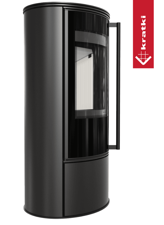 KRATKI ERIK Ø 150 5,5 kW Ocelová kamna