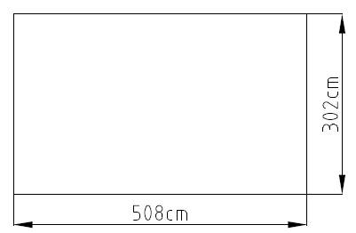 Hliníkový přístřešek na auto ALLEN C - 508x302x230 cm