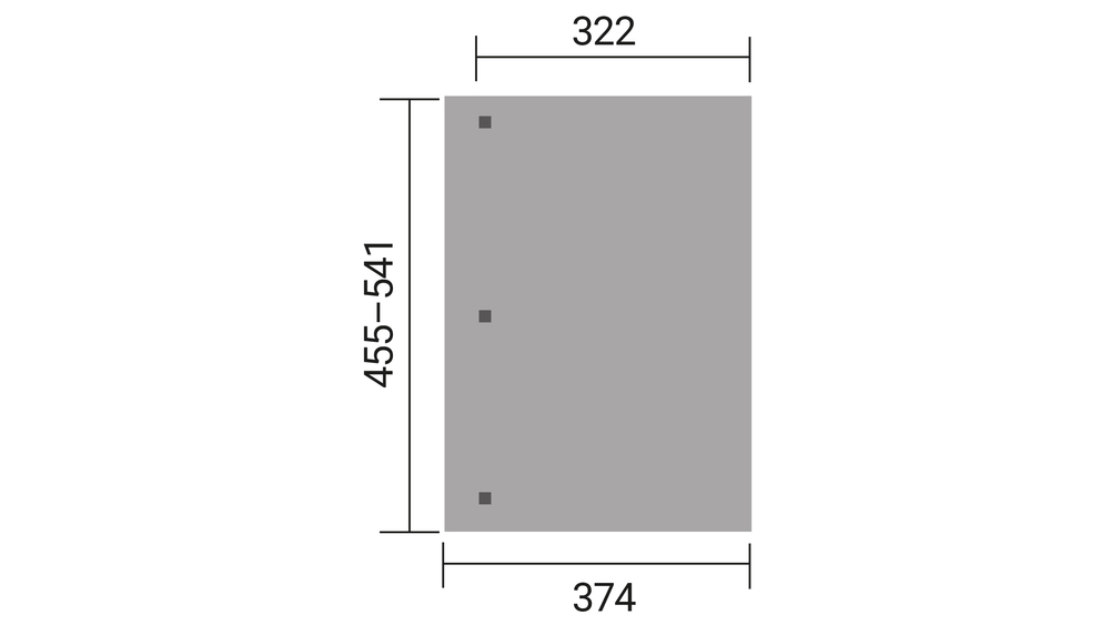 Dřevěná zahradní pergola 672 (5,4x3,7 m)