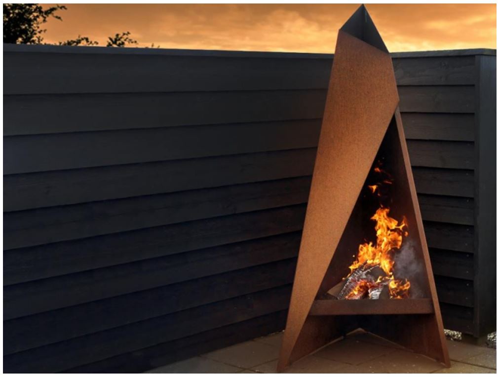 HETA Venkovní krb Tipi S