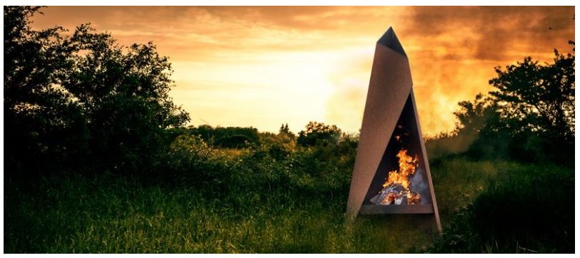 HETA Venkovní krb Tipi L