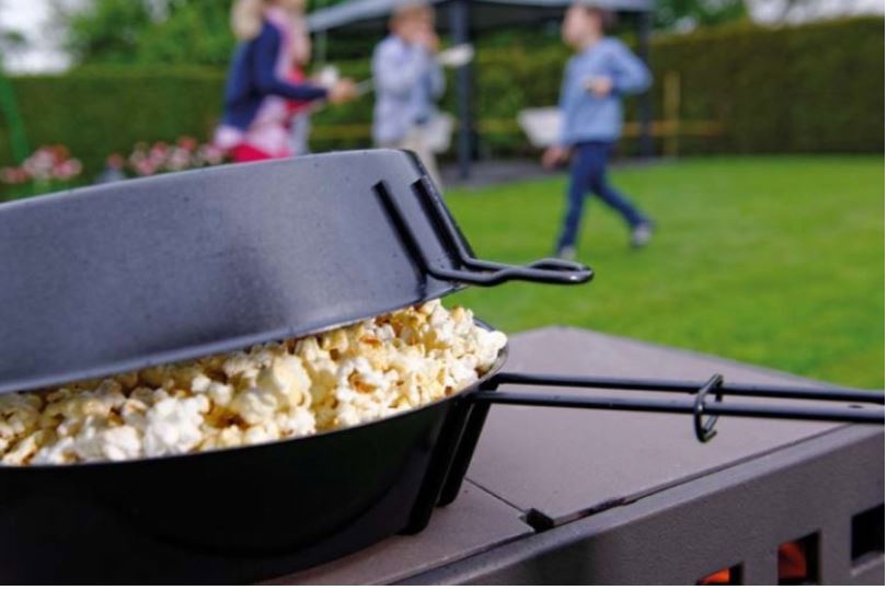 LEDA smaltovaná grilovací plocha s kanálkem