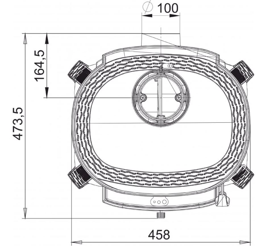 GUČA ELIPTIKO litinová krbová kamna
