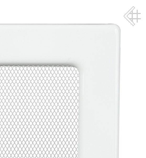 Kratki krbová mřížka 22x37 bílá