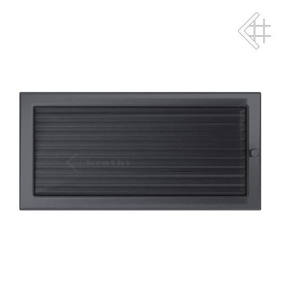 Kratki krbová mřížka 22x45 grafit s žaluzií