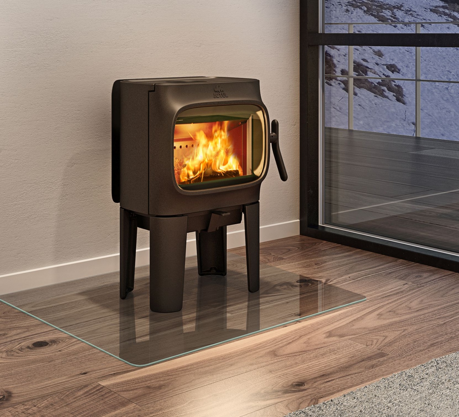 Jotul F105 R LL černý lak