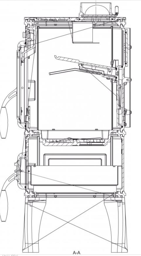 GUČA LAVA litinová krbová kamna