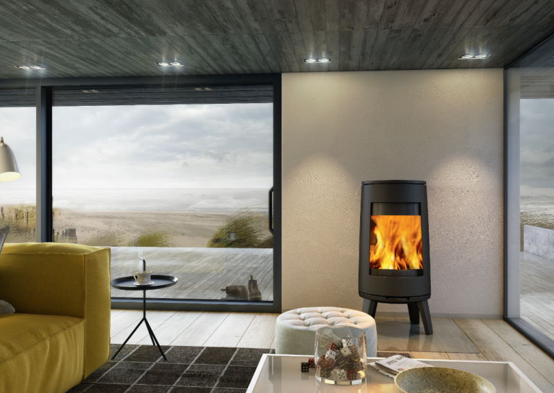 DOVRE BOLD 300 krbová kamna, černá