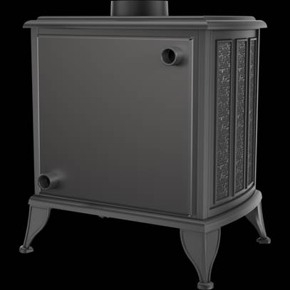 KRATKI KOZA K6 TV ø150 ČERNÁ S VÝMĚNÍKEM