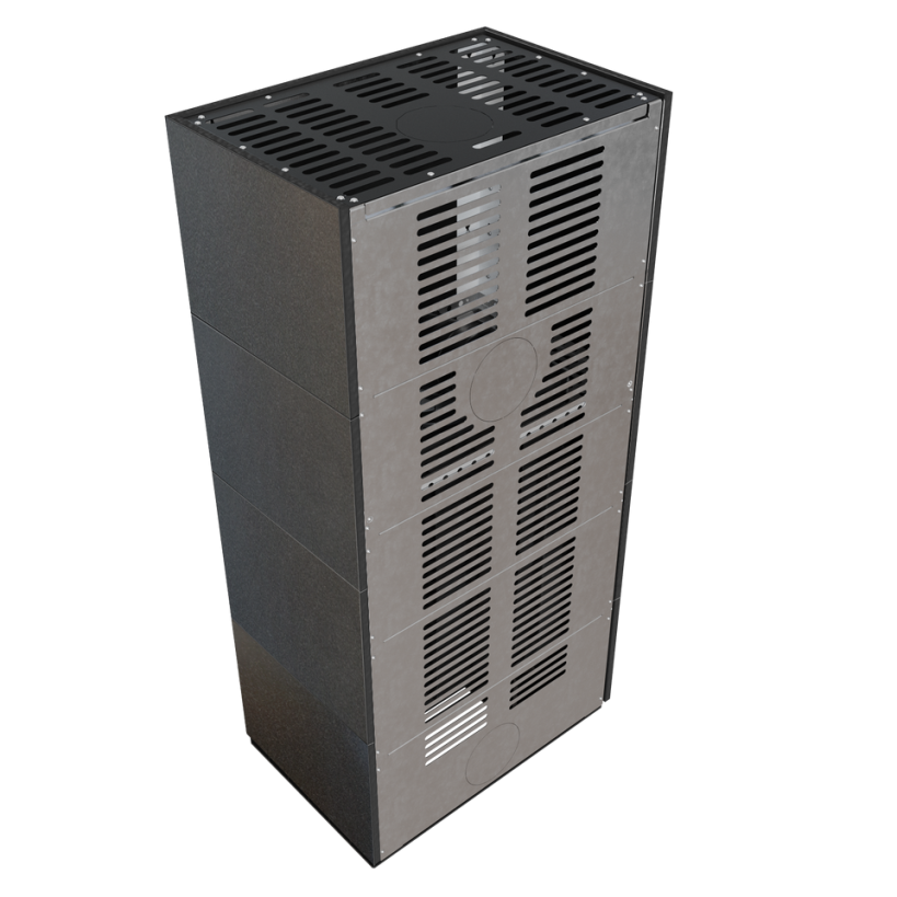 Kratki FLOKI BOX levý, granit Indian Black