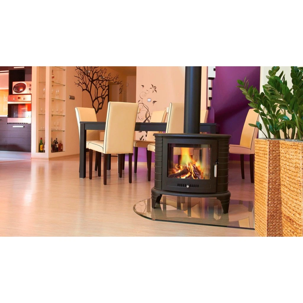 Kratki KOZA K8 T kamna 9kW, průhledová, pr. 130 mm