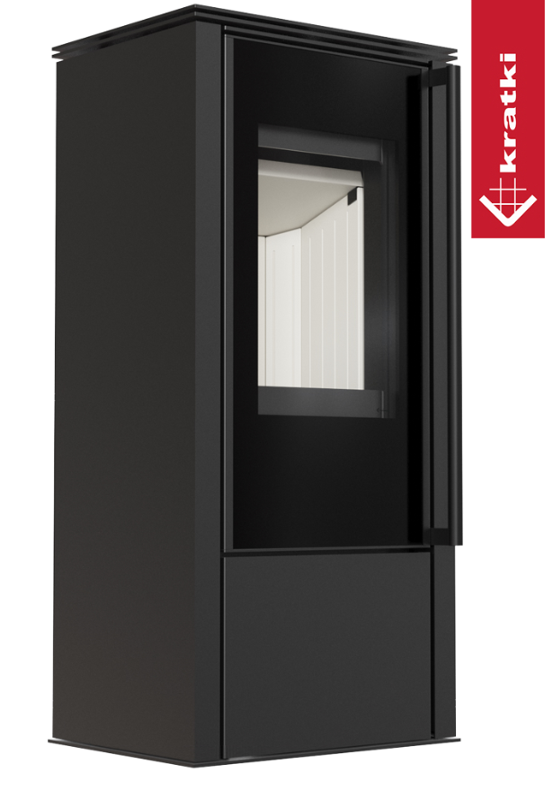 KRATKI HATI Ø 150 5,5 kW Ocelová kamna