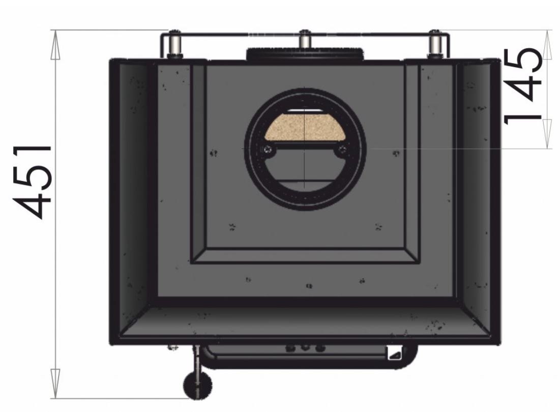 GUČA ARINA 1210 litinová krbová kamna