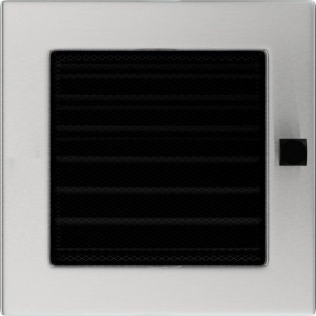 Kratki mřížka 17x17 nerez s žaluzií