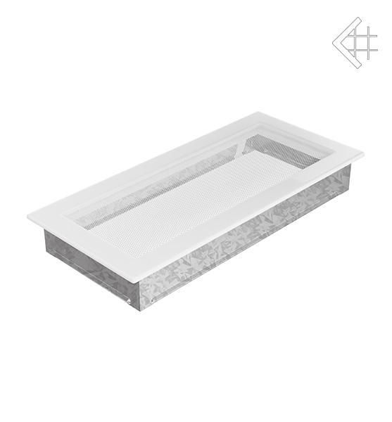 Kratki krbová mřížka 17x49 bílá