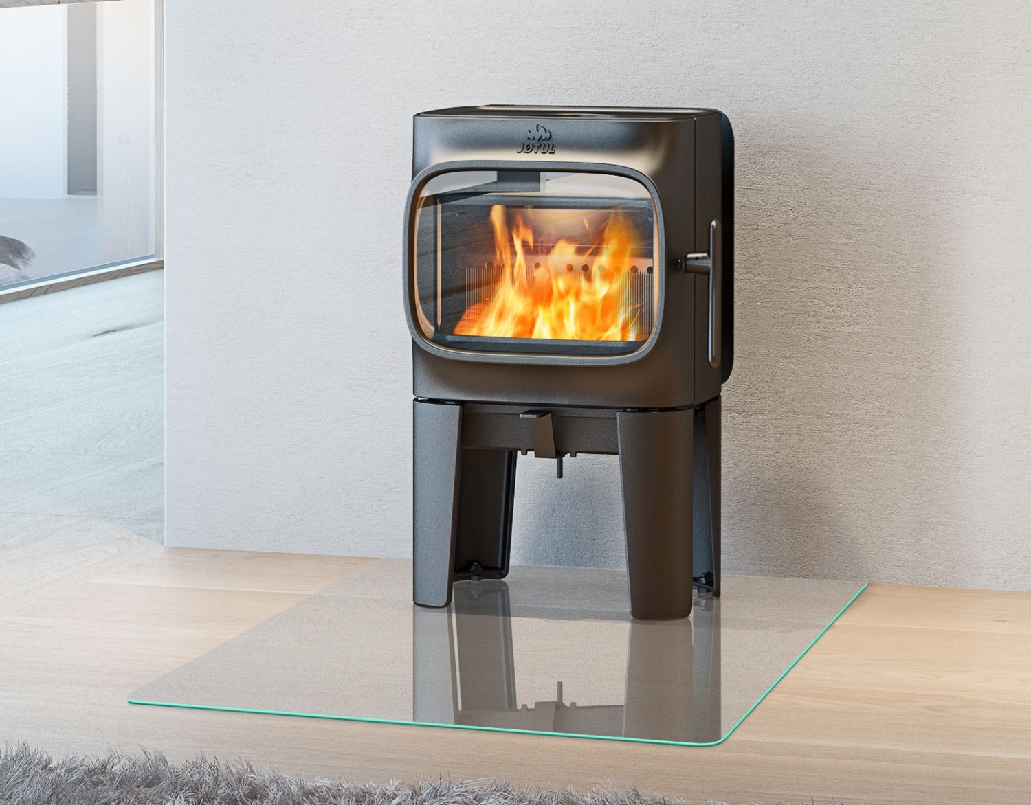 Jotul F105 R LL černý lak