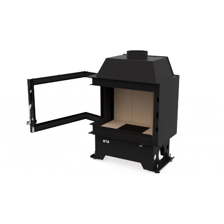 KRETZ F108  krbová vložka rohová levá s ohýbaným sklem