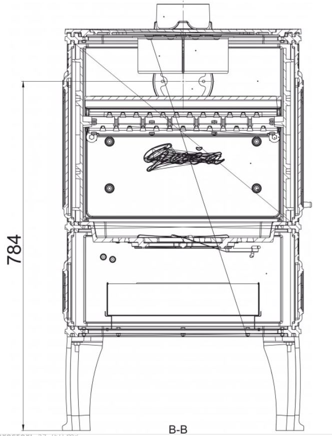 GUČA LAVA litinová krbová kamna