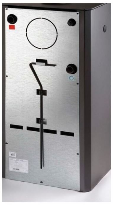 HAAS+SOHN MANTOVA AL II krbová kamna s výměníkem, černá, béžová