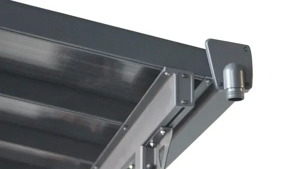 Zahradní pergola - BRUCE F ŠEDÝ POLYKARBONÁT