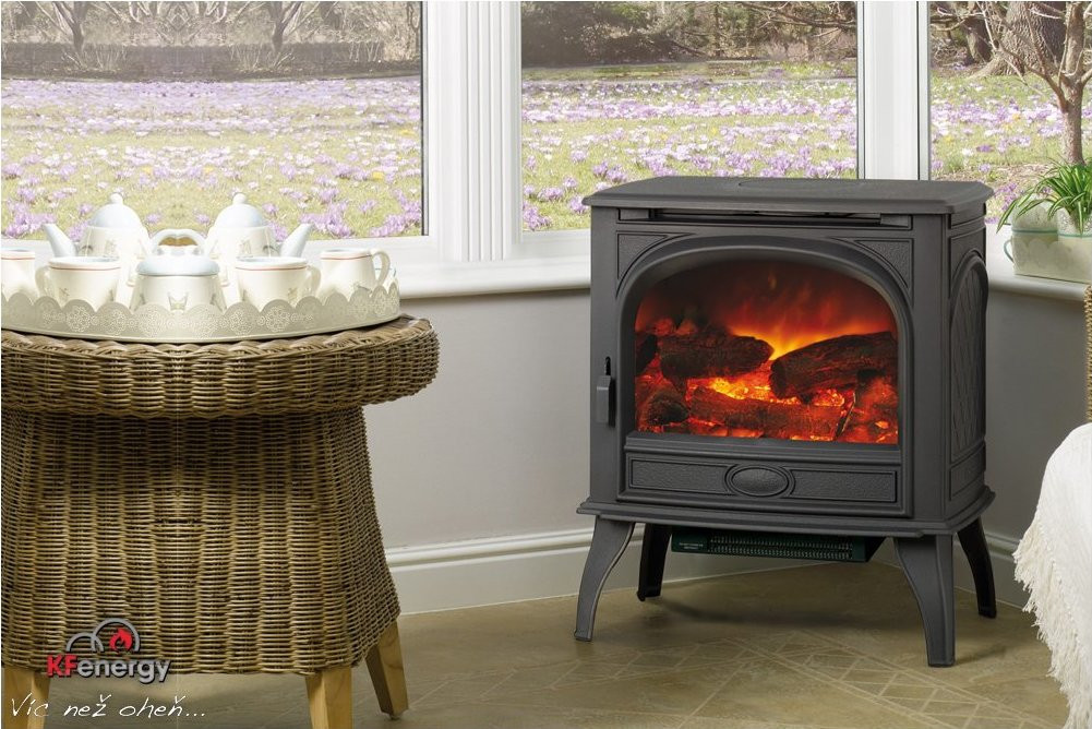 DOVRE 425 GM/B krbová kamna, černá