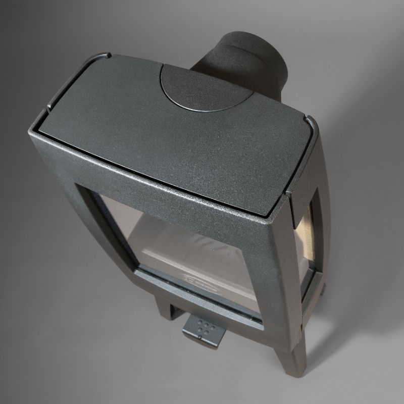 DOVRE SENSE 403 krbová kamna, černý lak