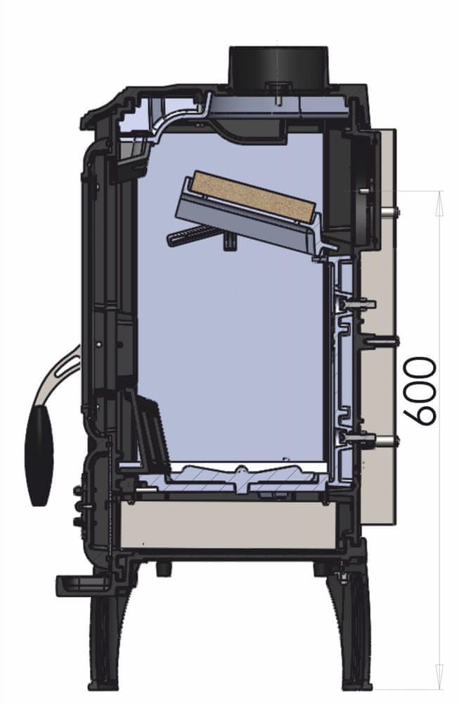 GUČA ARINA 1110 litinová krbová kamna